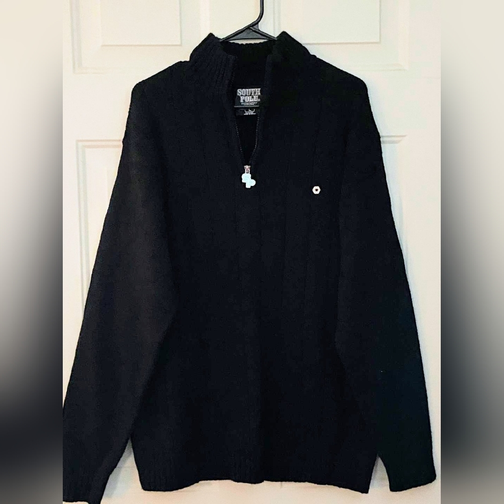Men's South Pole Zip Up Sweater